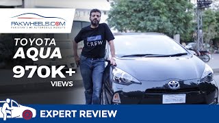 Toyota Aqua  Detailed Review Price Specs amp Features  PakWheels [upl. by Novel70]