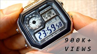 CASIO quotBond Stylequot AE1200WHD1AV HD [upl. by Liz]