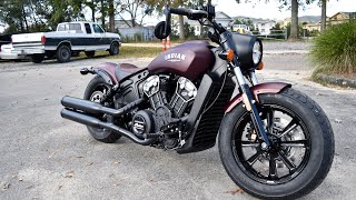 2021 Indian Scout BobberBest Bobber Yet [upl. by Lisabeth647]