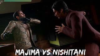 Majima vs Nishitani Dragon Engine Edition [upl. by Huberman]