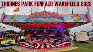 Thornes Park Funfair Wakefield July 2022 [upl. by Tomlinson]