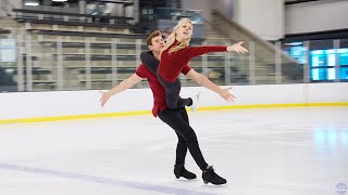 Preview  Alexa Knierim amp Brandon Fraziers 2023 Free Program to quotSign of the Timesquot by HarryStyles [upl. by Aleacem]