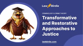 Transformative and Restorative Approaches to Justice  Essay Example [upl. by Osmo]