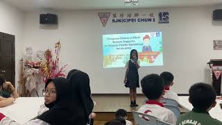 3 Minutes Public Speaking Daneen [upl. by Fogel]