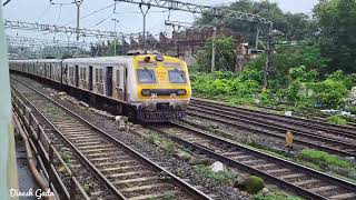 Journey Through Mumbai Dockyard Sandhurst Road amp Masjid by Local Train [upl. by Leohcin]