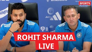 Rohit Sharma Press Conference Live  T20 World Cup 2024 Squad  Ajit Agarkar  BCCI PC I ICC [upl. by Htiaf]