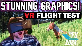 OK Asobo Im IMPRESSED BUT MSFS 2024 AMAZING VR GRAPHICS FULL FLIGHT  Pimax Crystal LIGHT [upl. by Emma925]