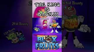 The king is back bloxfruits roblox gamerrobot [upl. by Anelas]