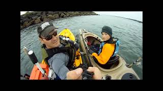 Kayak Fishing  Tillamook Bay Rockfish [upl. by Alban145]