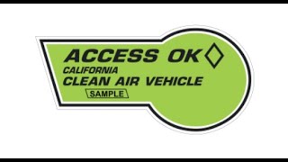 How To Apply Carpool or HOV Stickers Decals CAV ID Card in California CA [upl. by Leroi]