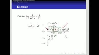 Développements limités 1215 Exercices  Application aux calculs de limites [upl. by Stockmon459]