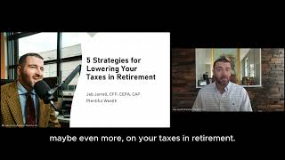 5 Top Tax Strategies To Pay Less in Retirement 2024 [upl. by Kcerb]