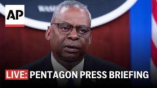 Secretary of Defense Lloyd Austin talks about his cancer diagnosis full press conference [upl. by Kalb]