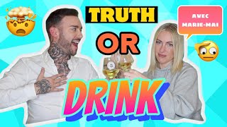 TRUTH OR DRINK avec MARIEMAI 🎉🤯 ELLE RÉVÈLE TOUT SUR BIG BROTHER ET SUR SA CARRIÈRE  👀 [upl. by Isia]