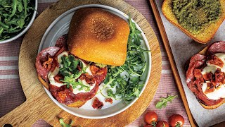 Salami Pesto Sandwiches [upl. by Acisset]