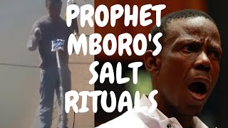 PROPHET MBOROS SALT RITUALS 🧂 [upl. by Lainey]