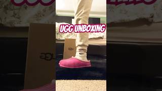 Unboxing UGG hot pink Tasman Slippers ugg uggs pink shoes viral cute hot [upl. by Mars630]