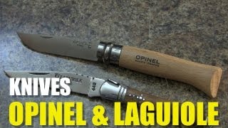 Opinel and Laguiole Knives [upl. by Tadeas414]