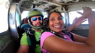 Skydive from 16000ft out of a Cessna 182 at Skydive Colorado Springs [upl. by Madella]