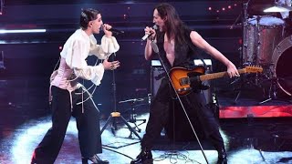 Maneskin e Manuel Agnelli  Amandoti  Sanremo 2021 [upl. by Jacques]