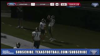 Stratford vs Cy Fair Week 8 2024 Highlights Bobcats hold off big Spartan Rally in the 2nd half [upl. by Hna902]