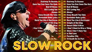 Best Of Slow Rock Ballads 70s 80s 90s ❤❤ Scorpions Bon Jovi GnR Dave Mason Mark Knopfler [upl. by Enisamoht985]