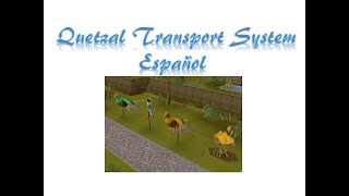 Como desbloquear el Quetzal Transport System OSRS Español [upl. by Deron94]