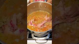 CRAZY GOOD SPLIT PEA SOUP with SMOKED HAM HOCK [upl. by Ratcliff741]