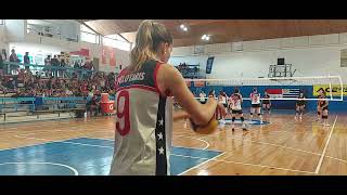 Pelotaris vs Full Voley Primer set Copa Italia Internacional Santiago de Chile 13122023 [upl. by Asirehc674]