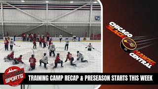 Blackhawks Practice Recap amp Preseason Preview  LIVE [upl. by Nylirak868]