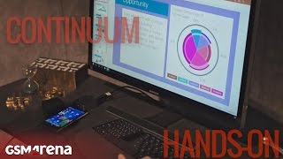 Microsoft Continuum handson [upl. by Aleakam568]