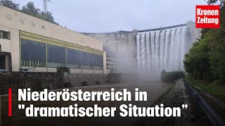 Niederösterreich in quotdramatischer Situationquot  kronetv NEWS [upl. by Nialb]