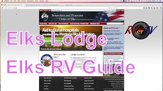 Elks MembershipElks RV GuideElks CharitiesElks BenefitsRVerTV [upl. by Lunnete]