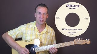 Rockabilly Guitar Lesson  Boppin High School Baby [upl. by Lienhard25]