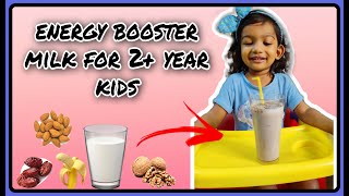 Energy Booster Drink for Kids  Milk for weight gain  healthy recipes for Kids [upl. by Leasim]