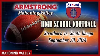 High School Football Struthers vs South Range 9 20 24 [upl. by Eleanora]