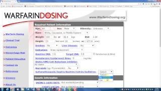 Warfarin Dosing [upl. by Clint]