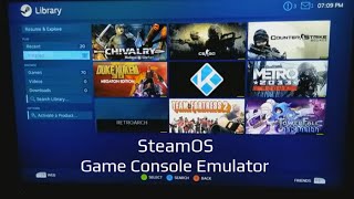 Use SteamOS To Emulate Game Consoles With RetroArch [upl. by Atiuqcaj]