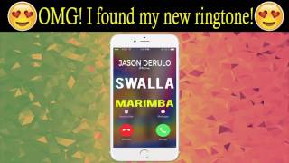 Swalla iPhone Ringtone  Best Marimba Ringtone of Jason Derulo Nicki Minaj Ty Dolla Sign [upl. by Candace962]