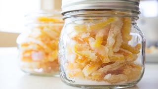 Candied Orange and Lemon Peels [upl. by Ecadnac998]