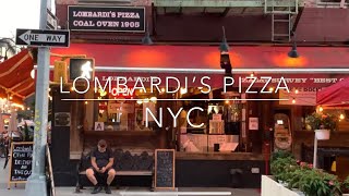 Pizza review Lombardi’s Pizza America’s First Pizzeria NYC [upl. by Gnilrets956]