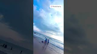 Pondicherry Beach pondicherry youtubeshorts shortvideo shortsvideo short shorts [upl. by Tnecnivleahcim388]