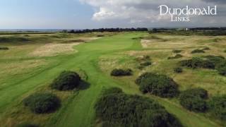 Dundonald Links Fly Over 1 to 18 [upl. by Aihsi]