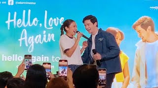 KATHDEN LIVE AT SM BACOOR CAVITE HELLO LOVE AGAIN  KATHRYN BERNARDO ALDEN RICHARDS [upl. by Herc]