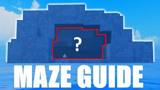 HOW TO GET THROUGH FISHMAN MAZE IN GRAND PIECE ONLINE [upl. by Airrehs]