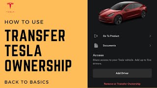 Transfer Tesla Ownership in Under 5 Minutes – Quick amp Easy Guide [upl. by Comstock]