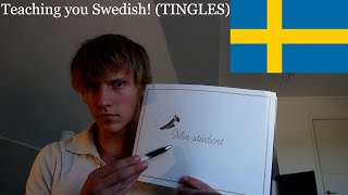 ASMR Teaching You Swedish  OliverWhispersASMR [upl. by Treb]