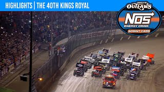 World of Outlaws NOS Energy Drink Sprint Cars  Eldora Speedway  July 15 2023  HIGHLIGHTS [upl. by Azitram727]