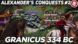 Battle of Granicus 334 BC  Alexanders Conquests DOCUMENTARY [upl. by Htepsle]