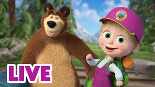 🔴 LIVE Maşa İle Koca Ayı 🌍 Dörtnala Koşmak 🐎🗺️ Masha and the Bear [upl. by Morton]